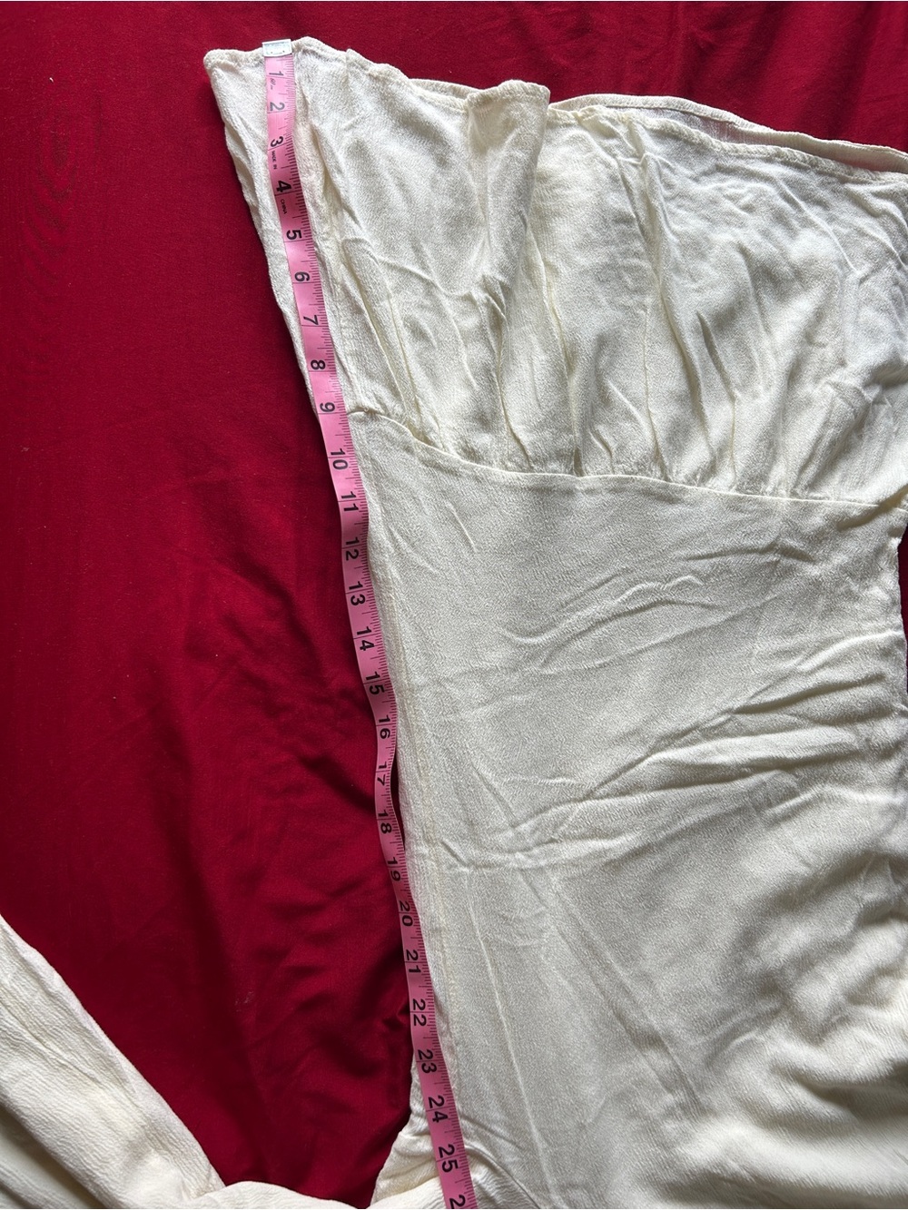 Lulus cream wide leg palazzo pants - Picture 5 of 5